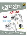 ATLAS Bagger Typ AB 1602 & Deutz Motor F4-6L 912 Bild- Bedienungsanleitung & Bild- Ersatzteilliste & Explosionszeichnungen in Englisch - annoligno 706